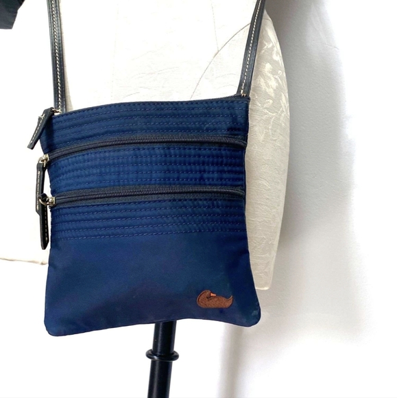 Dooney & Bourke Handbags - Handbag by Dooney & Bourke J3900498 Navy Blue w/Pink Interior